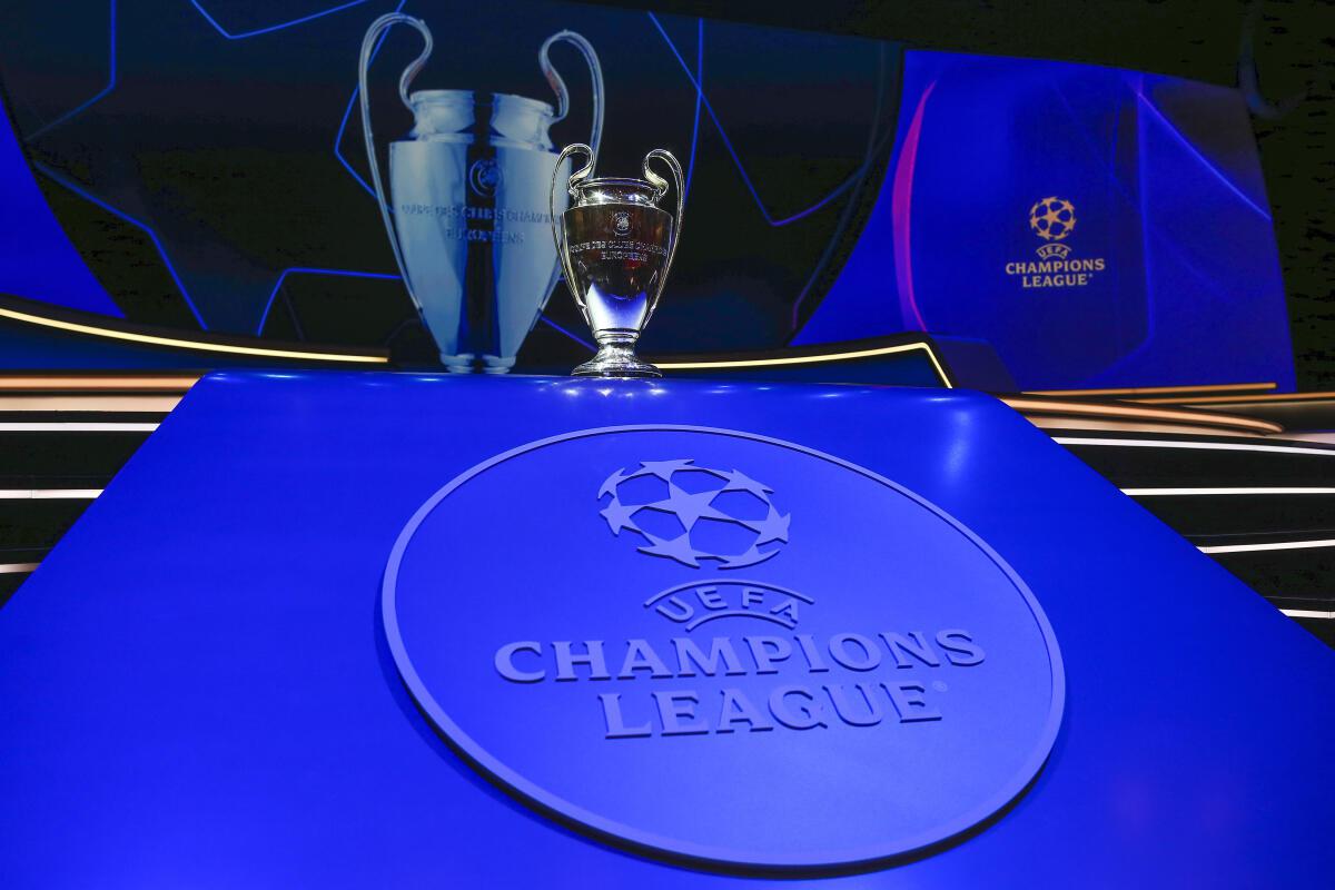 Uefa champions best sale league draw live